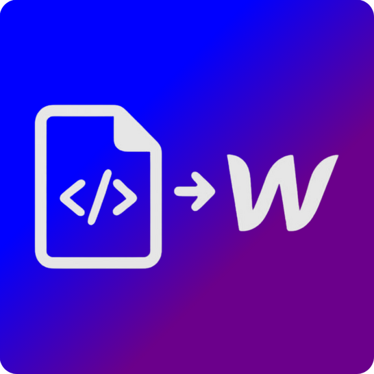 Webflow HTML Importer Logo